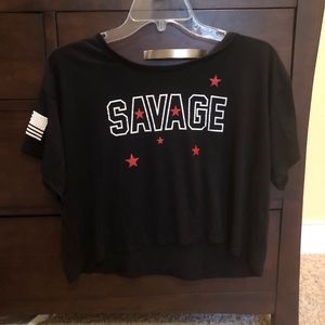 Savage barbell top